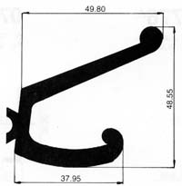 alumunium Coat Hanger